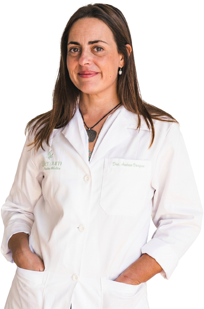 Andrea Manzano, equipo médico